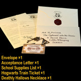 Hogwarts Acceptance Letter Package