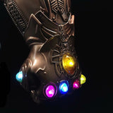 Avengers Infinity War Thanos Infinity Gauntlet With LED Light PVC Gloves