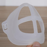 3D Mouth Mask Support Breathing Assist Help Mask Inner Cushion Bracket Food Grade Silicone Mask Holder Breathable Valve