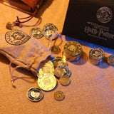 Hogwarts Gringotts Bank Coin Cosplay Collection