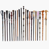 30 Kind of Cosplay Potter  Magic Wands Metal/Iron Core Children Magic Toy Wand Gift No Box Package  Prop Stage Magic Tricks